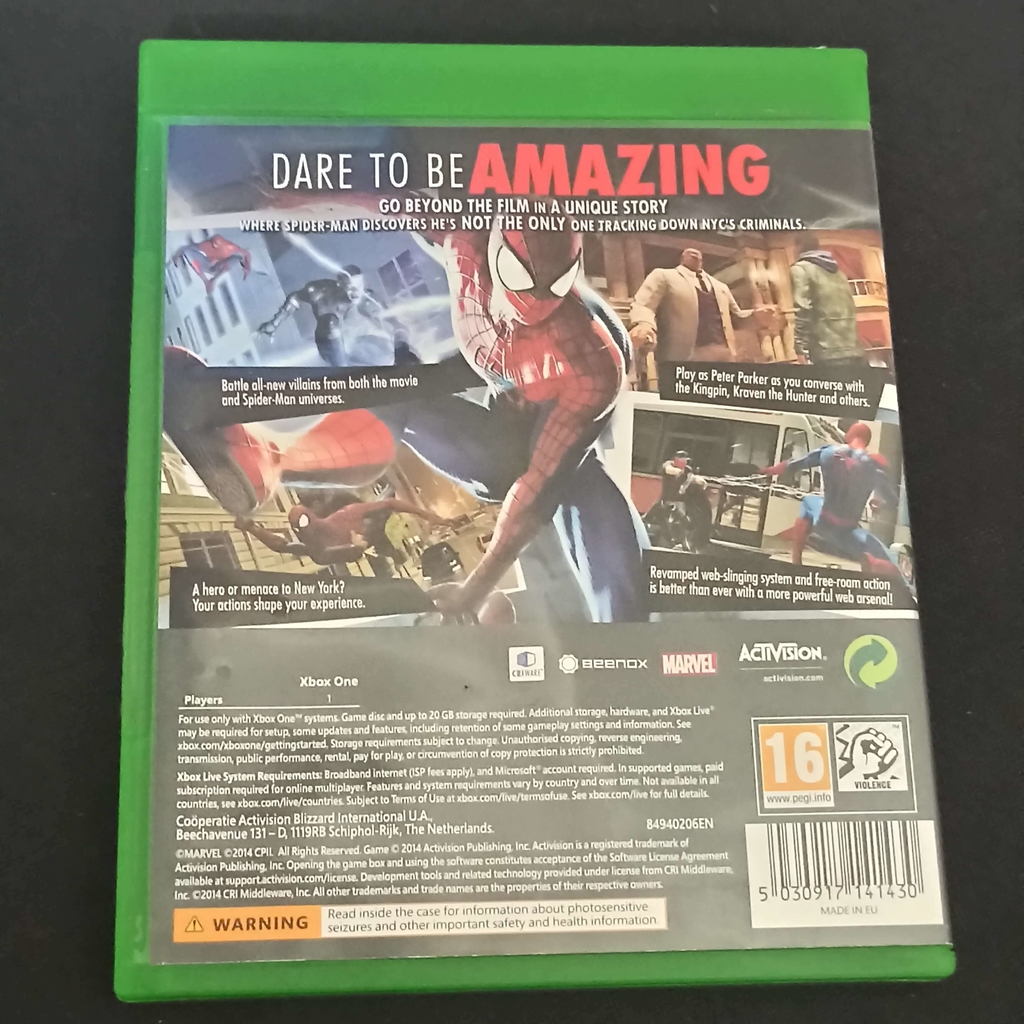 Jogo The Amazing Spider-Man 2 Xbox One Activision em Promoção é no