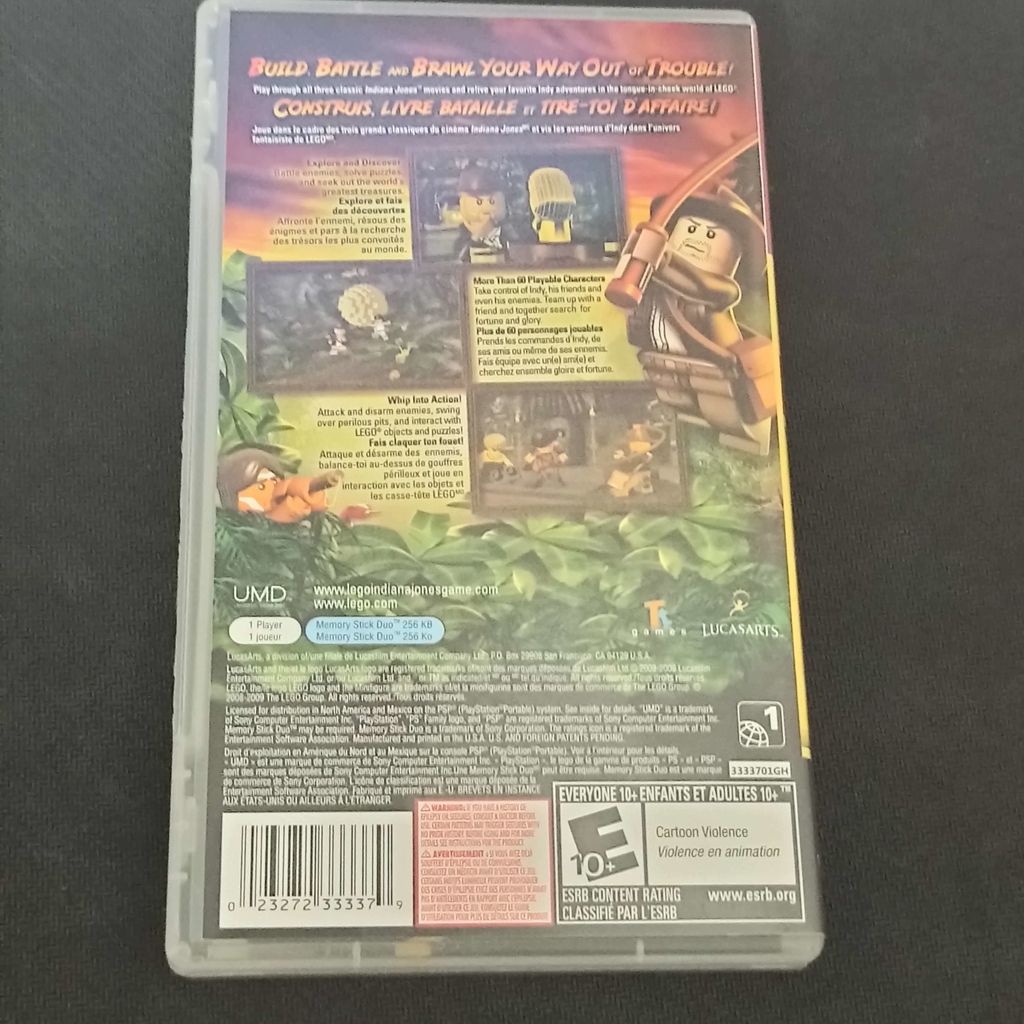 Jogo Lego Indiana Jones: The Original Adventure - PSP