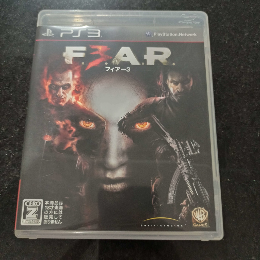 Jogo FEAR F.E.A.R. 3 JAPONES - PS3