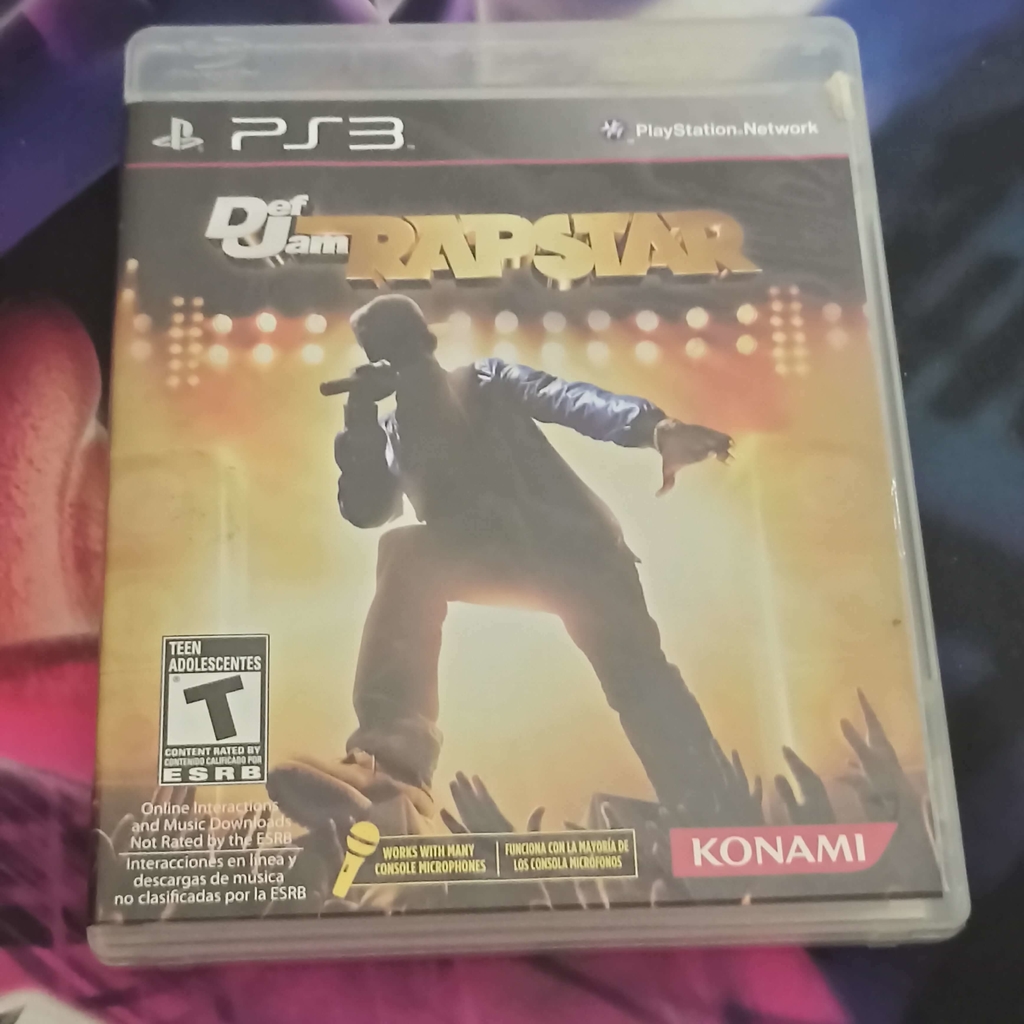 Jogo Def Jam Rapstar - PS3