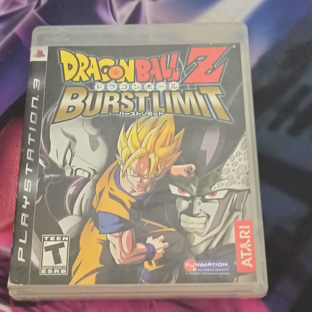 Dragon Ball Z Burst Limit (PS3, 2008) PlayStation 3 Video Game Disc & Case