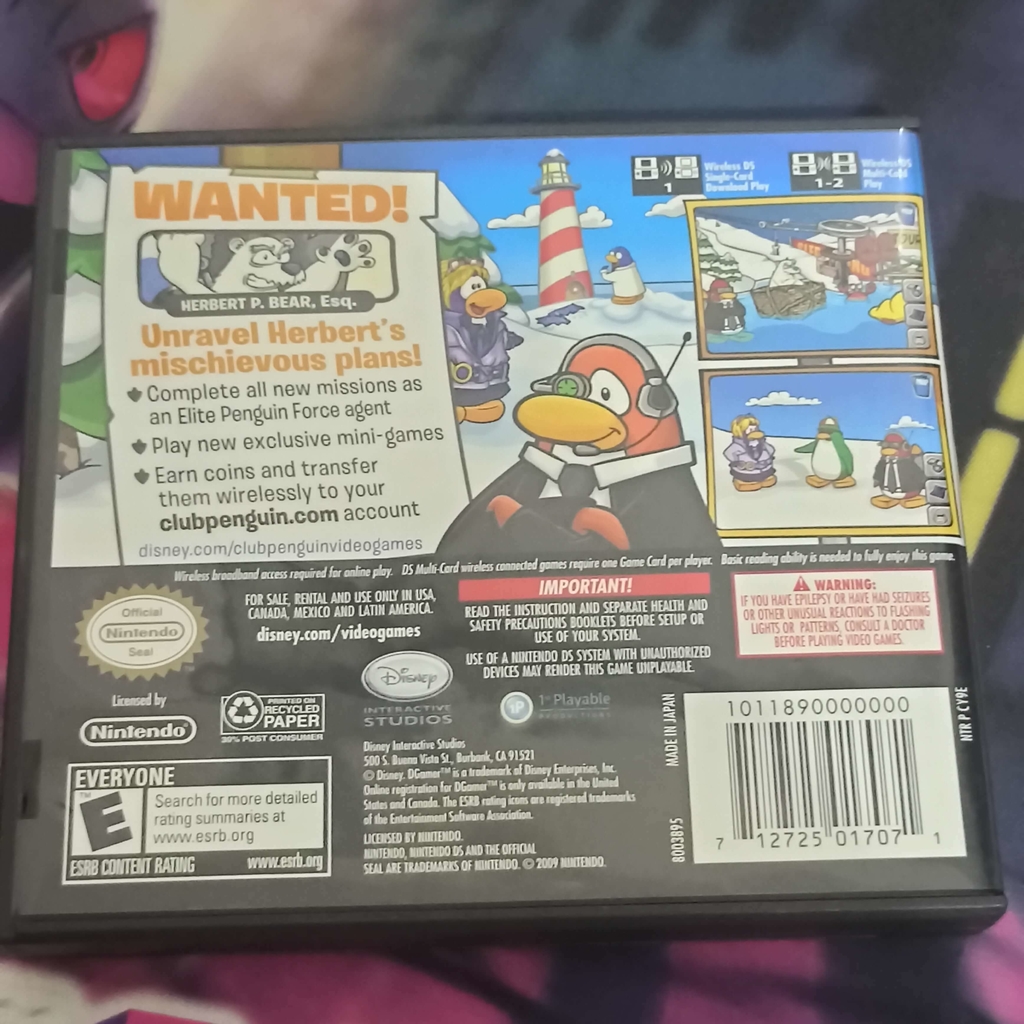 Club Penguin - Herbert's Revenge (E) ROM Download - Nintendo DS(NDS)