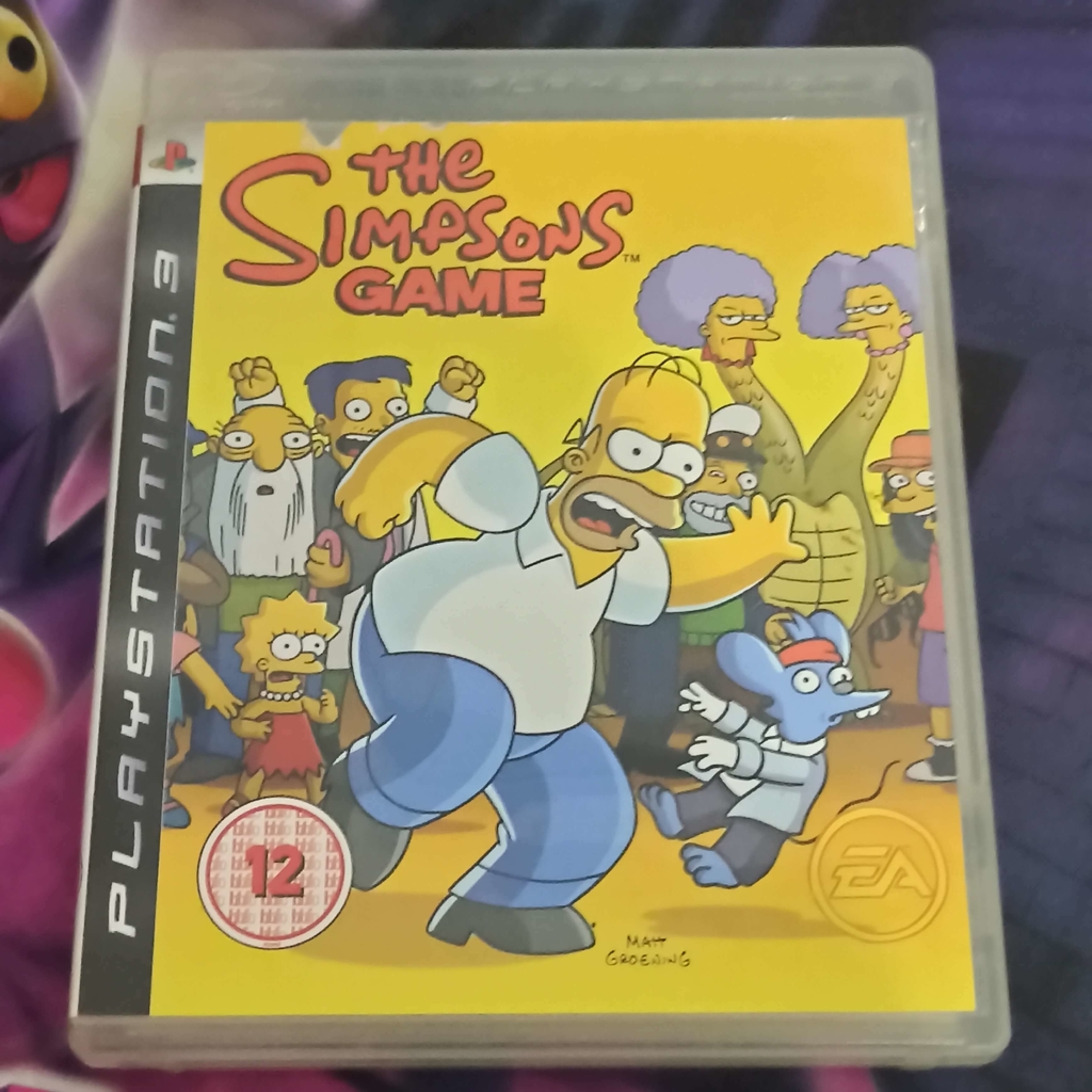 Jogo The Simpsons Game - PS3