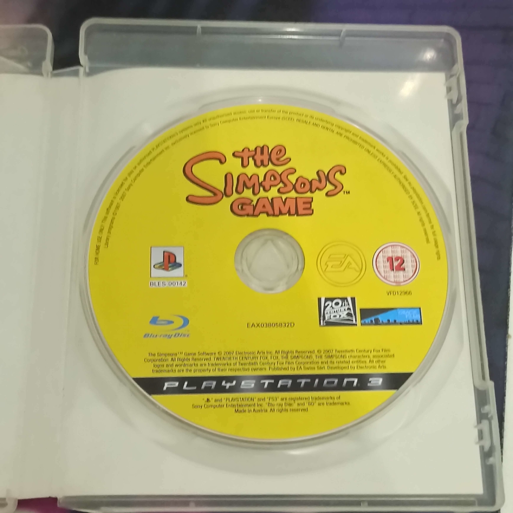 Jogo The Simpsons Game - PS3