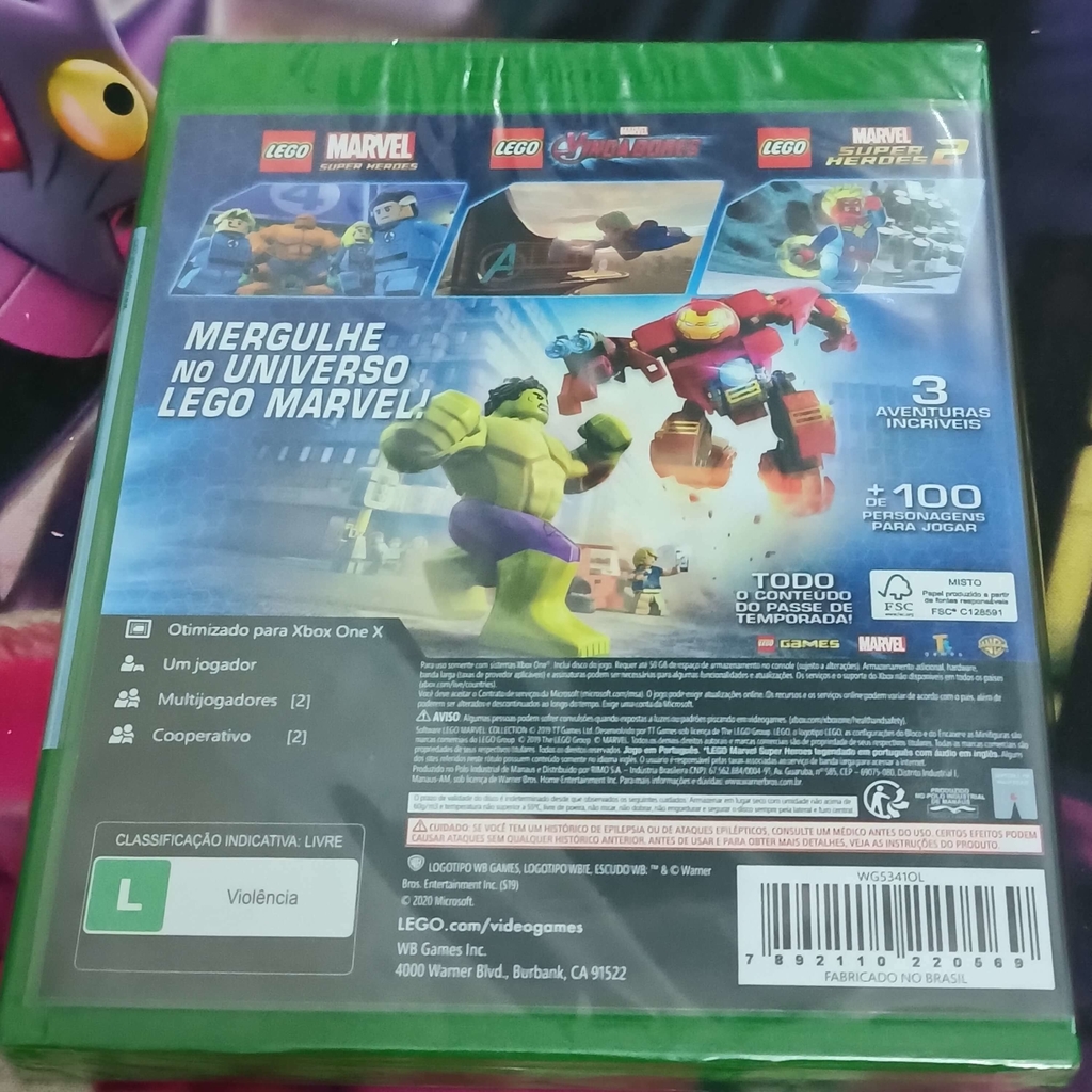 Jogo Lego Marvel Collection Xbox One KaBuM