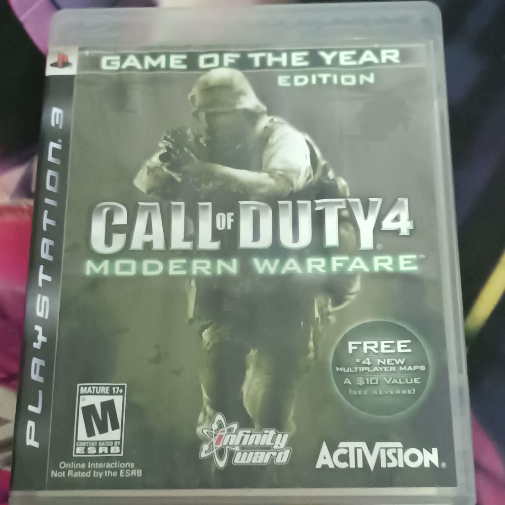 Call Of Duty Mw 4 Edição Goty Xbox 360 Mídia Física Original