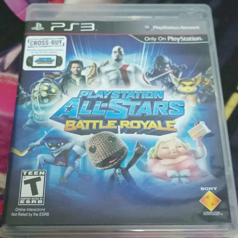 Jogo Semi Novo Playstation All Stars Battle Royale Ps3