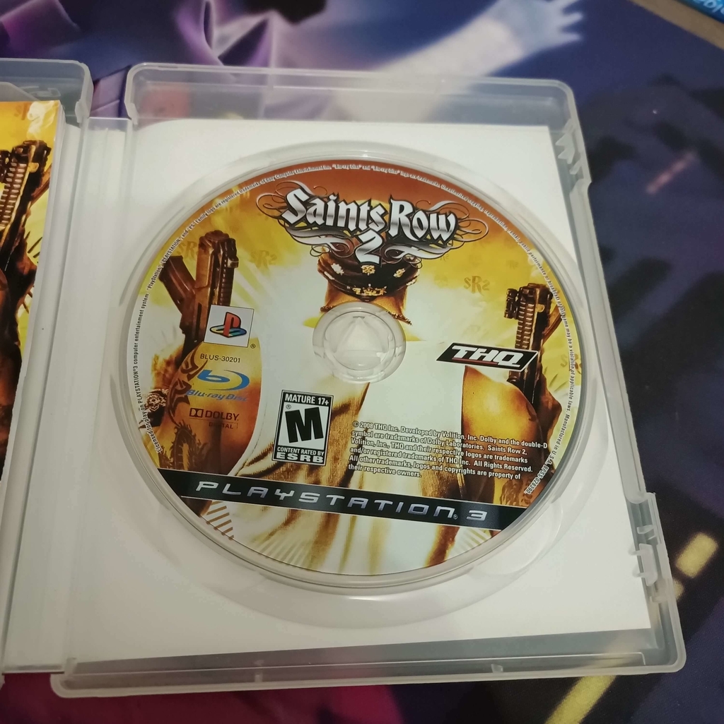 Jogo Saint Row 2 - Hits - Ps3 - Mídia Física Original