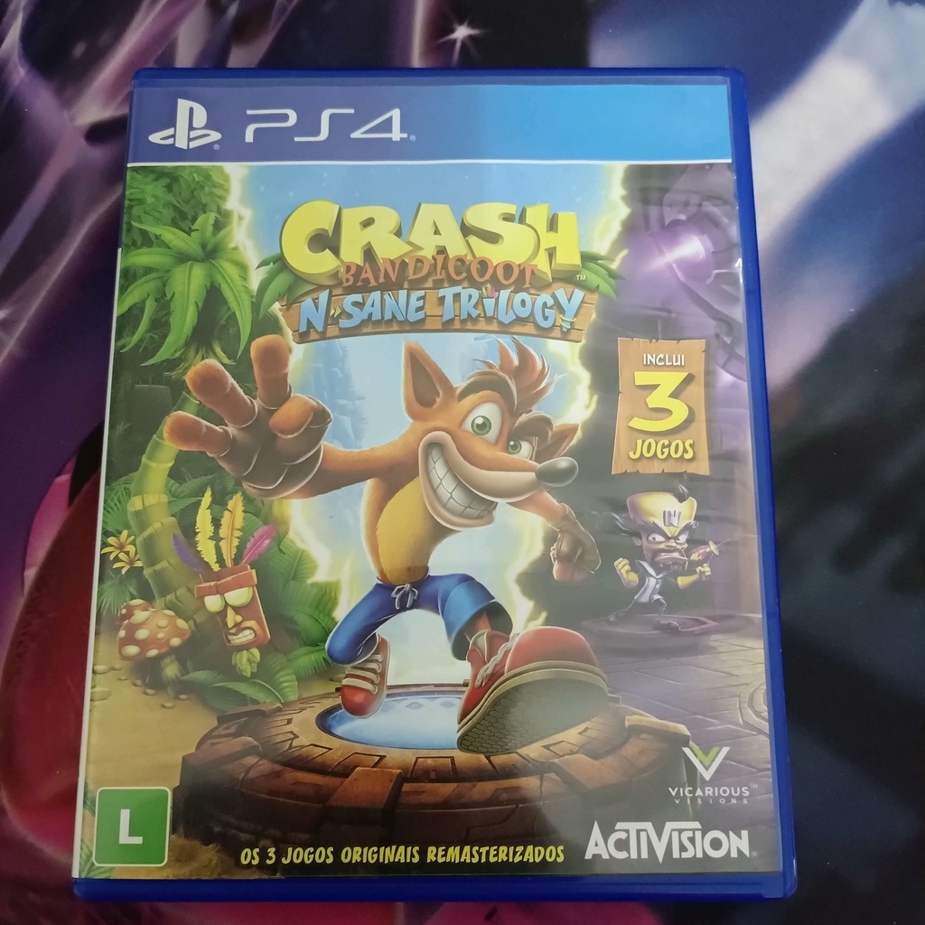 Crash Bandicoot N. Sane Trilogy - Jogos para PS4