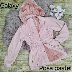 Chamarra rosa pastel hotsell