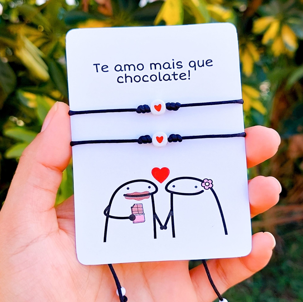 Pulseiras Casal - Te Amo