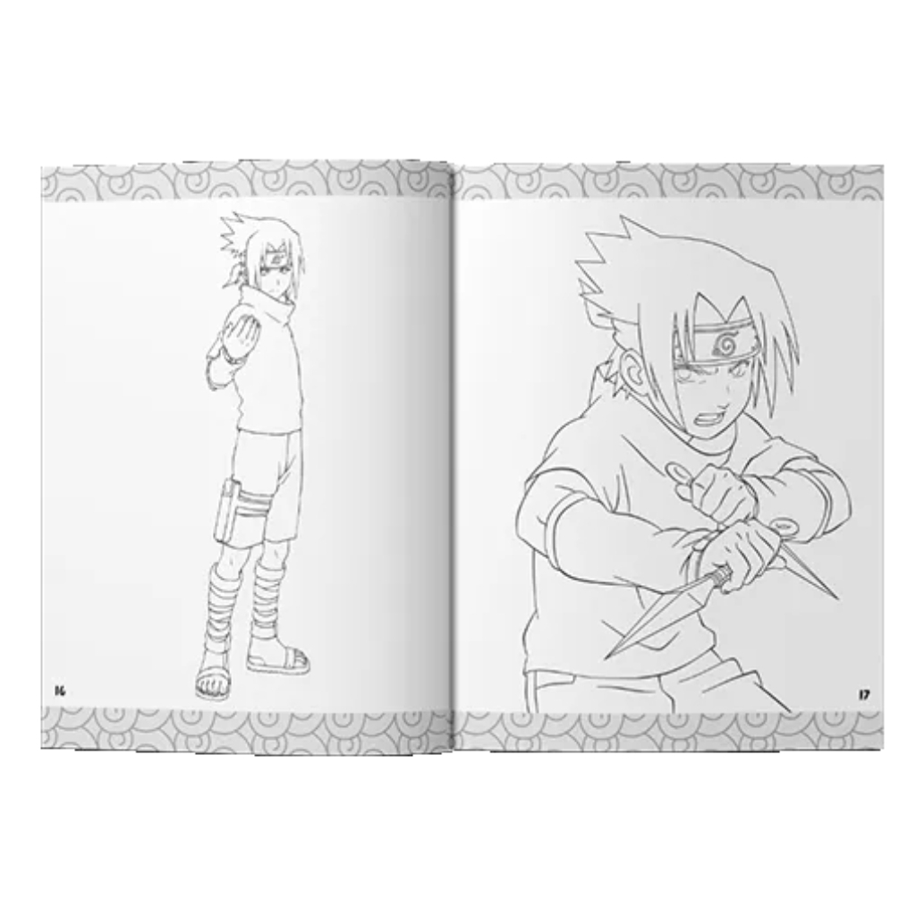 Meus Desenhos - Naruto/Sasuke Desenho feito a caneta, simples, sem