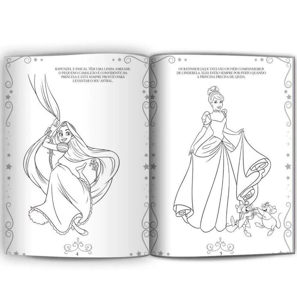 Livro para Colorir - Princesas