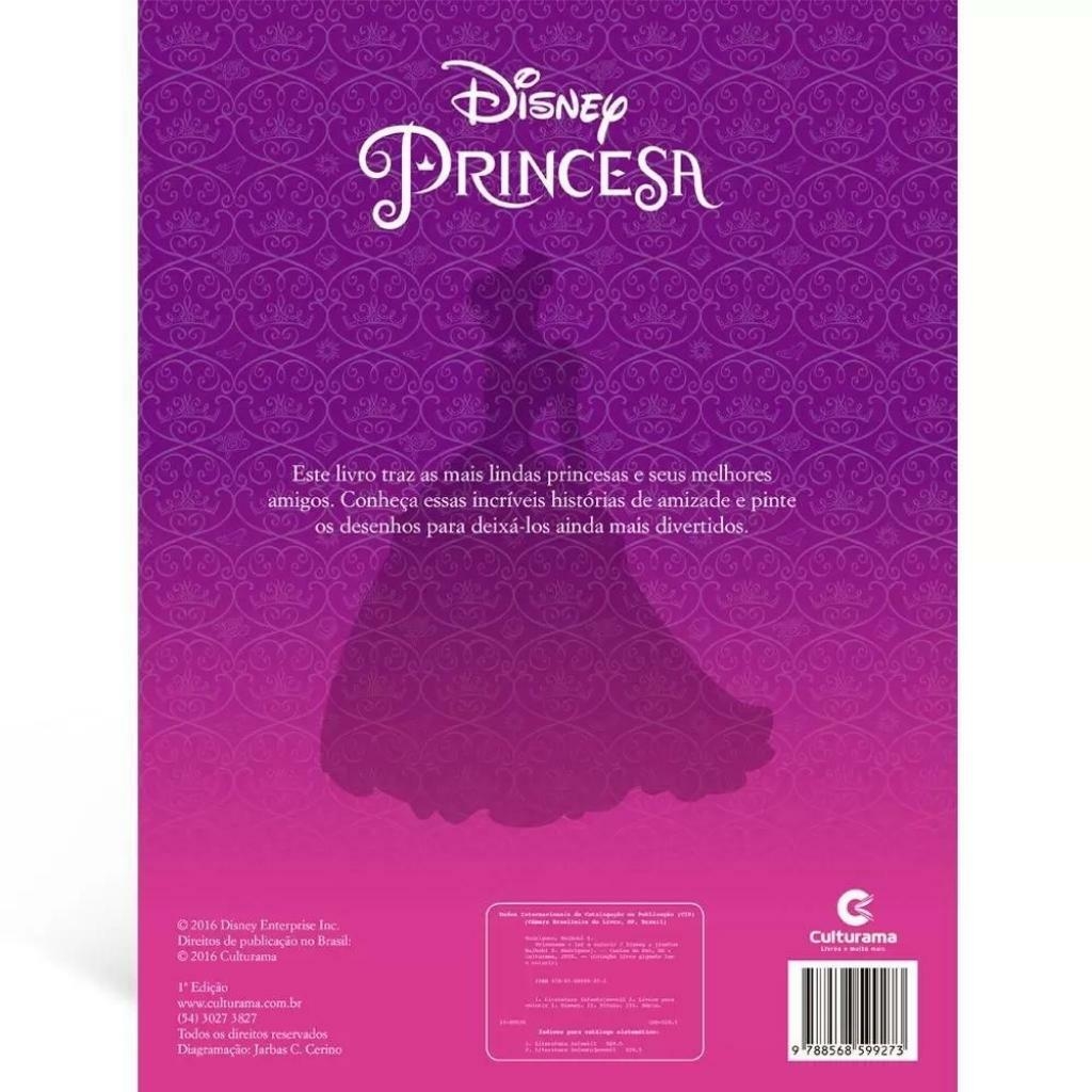 Livro - Disney Prancheta Para Colorir - Princesas em Promoção na