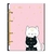 Caderno Colegial Argolado Cute Cat - Cadersil - comprar online