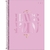 Caderno Universitário Love Pink 10x1 - Tilibra