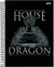 Caderno Univ. 1x1 House of the Dragon - Jandaia