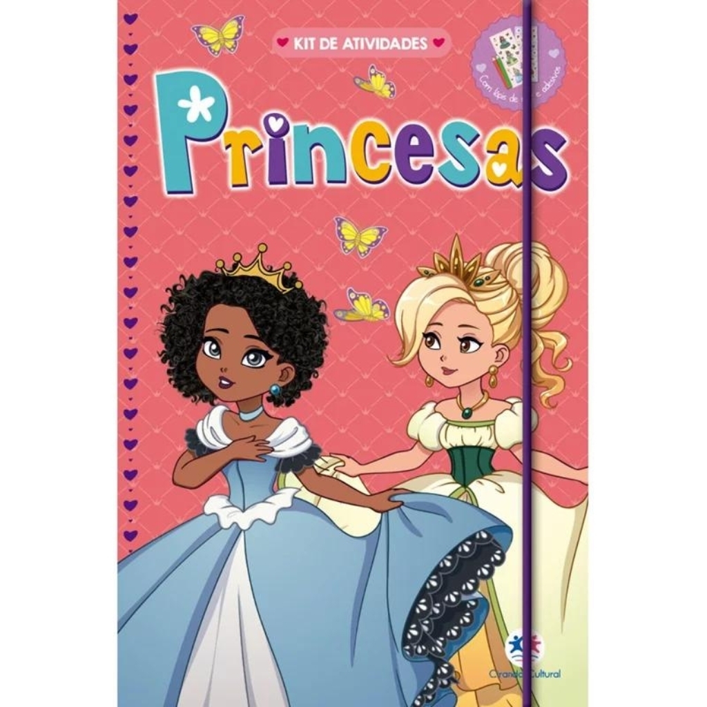 Livro para Colorir Princesas- Ciranda cultural – Livraria e Papelaria Brasil