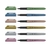 Caneta Brush Pen Metálica C/ 6 unidades - comprar online