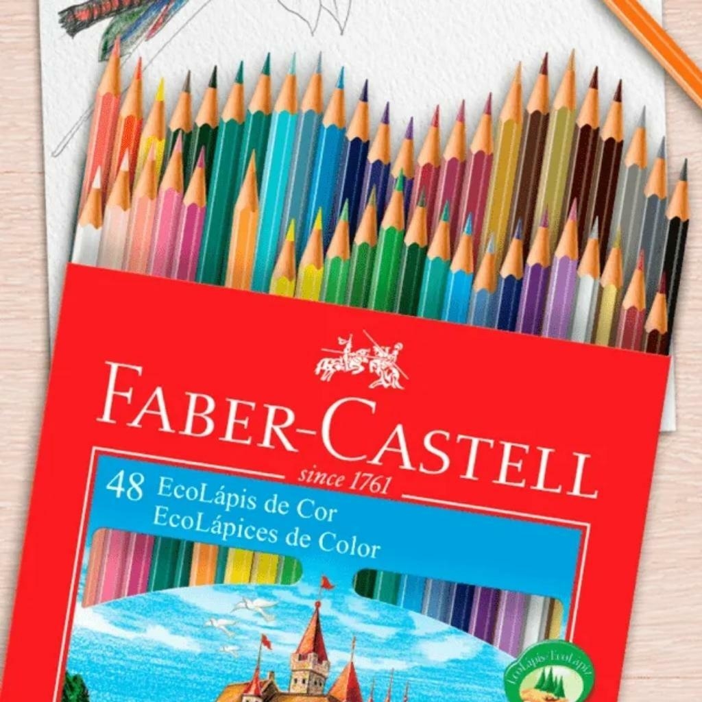 Lápis de Cor 48 Cores Faber-Castell