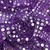 Falso Paillette Grande - Violeta y Plateado - comprar online