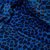 Micropeluche Estampado - Leopardo azul francia y violeta