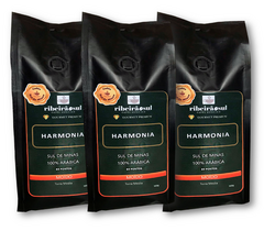 Café Gourmet Harmonia 03 pacotes de 500g 100% Arábica OFERTA