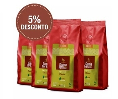 Kit Guanabara Café Especial - Sul De Minas Leve 4 pacotes 500g ganhe 5% desconto - Moído