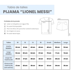 Imagen de Pijama "Lionel Messi"