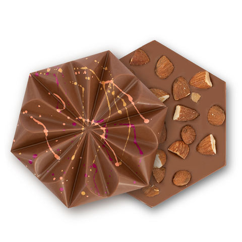 Tableta de Chocolate con Leche con Almendras