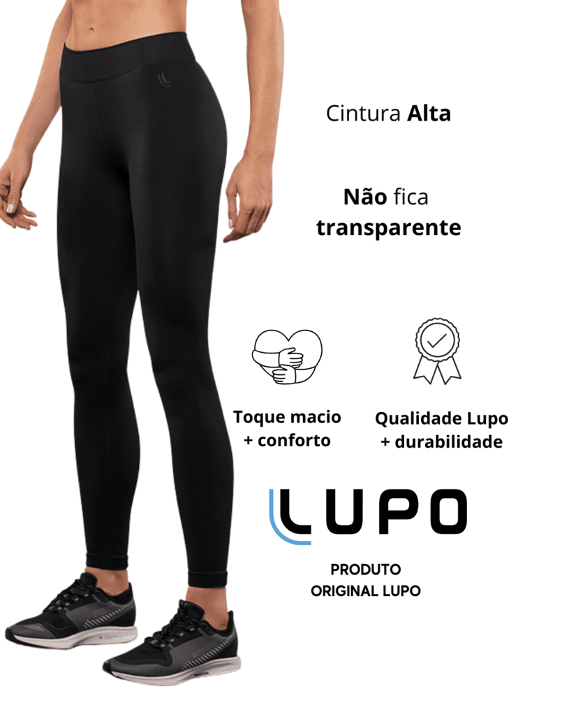 Calça Legging Feminina Cós Alto Lupo Up Control 71502