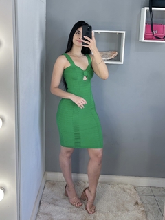 Vestido midi modal na internet