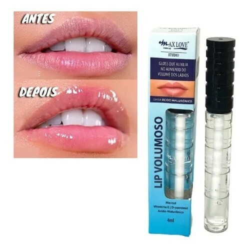 Gloss Lip Volumoso Cor 01 Incolor - Max Love