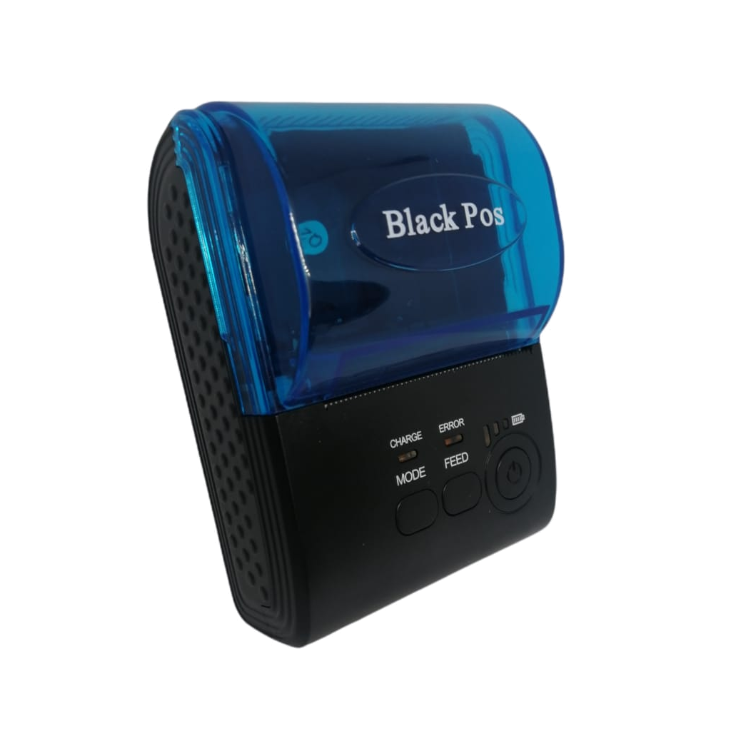 Lo Último Bluetooth Mini Impresora Térmica Portátil Azul