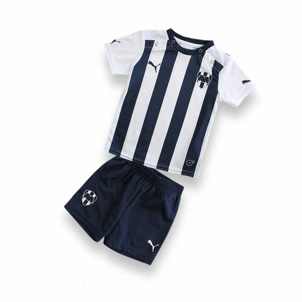 Conjunto Puma Monterrey Local Para Nino 100 Original