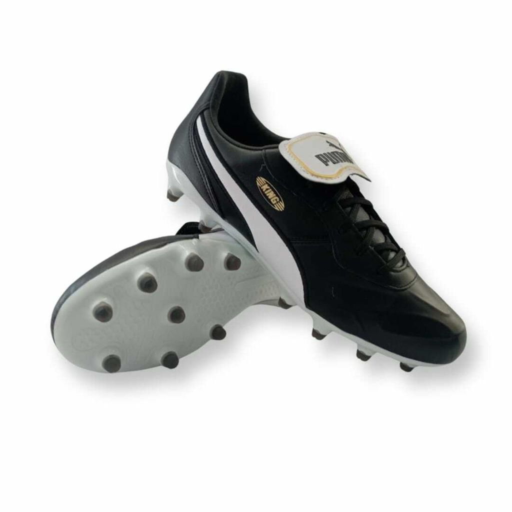 ZAPATOS FUTBOL SOCCER PUMA KING TOP BLACK FG 100 ORIGINALES