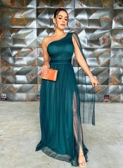 Vestido de festa um ombro cheap só curto