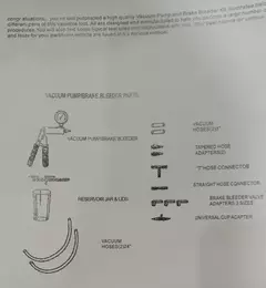 Imagen de Bomba De Vacio Purgar Frenos Hidraulica Ruhlmann