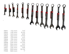 Set Juego 13 Llaves Combinada Acodada 1/4 A 1 PuLG Wembley - comprar online