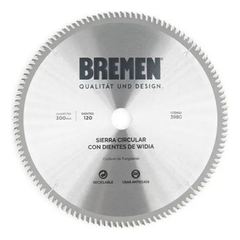 Disco Sierra Circular 300mm 120 Dientes Widia Bremen 3980