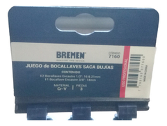 Tubos Saca Bujias Bremen 14-16-21 Auto Moto 7160 - comprar online