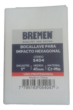 Tubo Enc 1 PLG Hexa. De 41mm P/ Impacto X 90 Bremen 5404 en internet