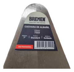 Cuchara De Albañil 7 Punta Standard De Albañil Bremen 7222 - Herramientas Dali