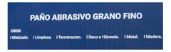 1 Unidad Paño Abrasivo Bremen G240 Grueso 15cm X 23cm 8035 en internet