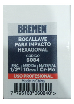 Tubo Enc 1/2 P/ Impacto De 10 Mm Bremen 6084 - comprar online