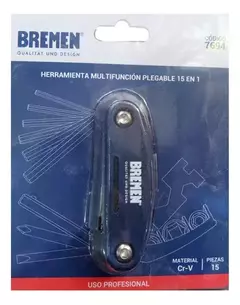 Pinza Multi Herramientas P/bicicletas 15 Pz Bremen 7694 - comprar online