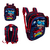 MOCHILA INFANTIL ALTO RELEVO C/ ESTOJO REF K-1807