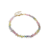 Choker Jades Multicolor com Cristais de Rocha 35cm - comprar online