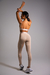 Calça Legging Recorts - Nude Cirre - loja online