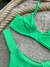 Imagem do Biquíni meia taça - verde canelado